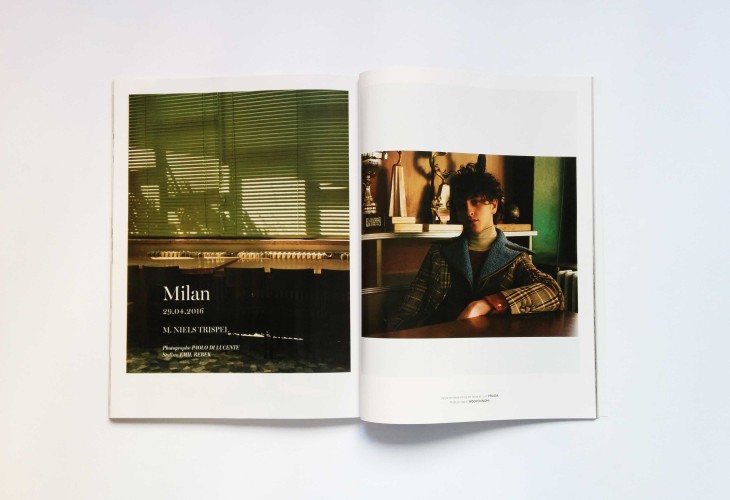 Anticàmera L'OfficielHommes Coyote Milan 01